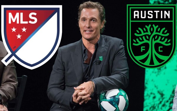 Matthew McConaughey, listo para cumplir un sueño con el estreno de su equipo de fútbol en la MLS