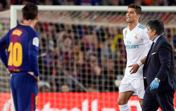 Cristiano Ronaldo ya se recupera de la lesión en el tobillo