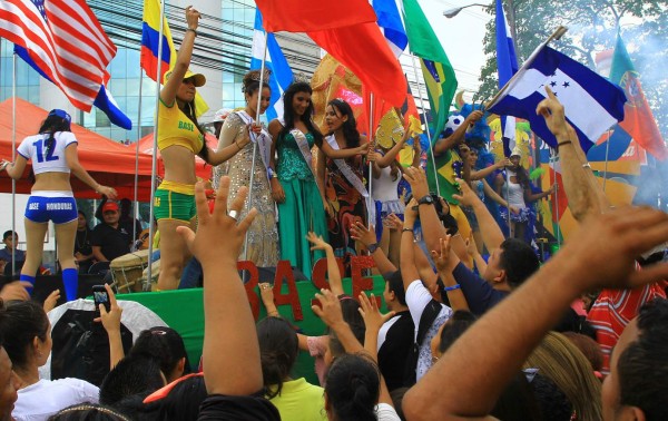 Diversión a lo grande en el carnaval de San Pedro Sula