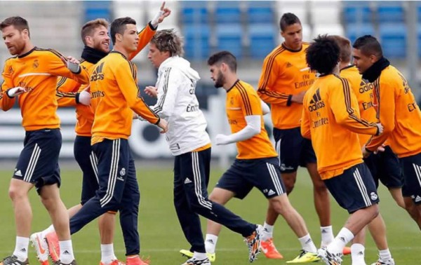 Cristiano muestra mejoría en último entrenamiento del Real Madrid