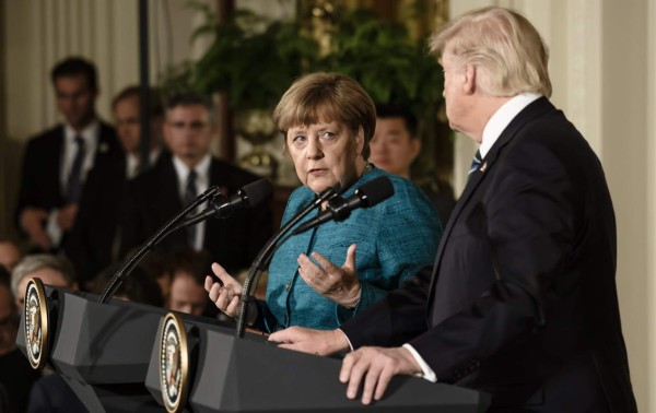 Merkel explicó '11 veces' a Trump una regla básica de la UE