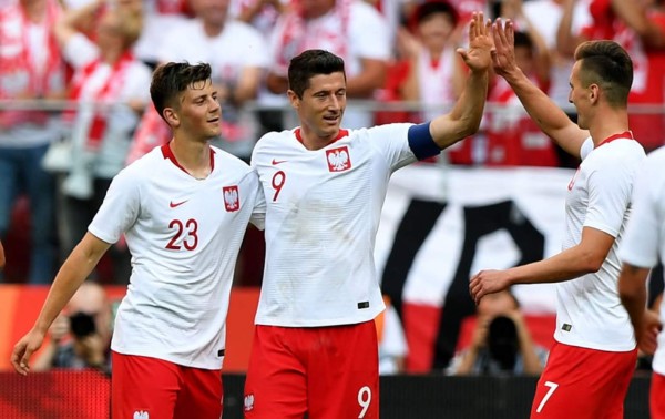 Lewandowski afina su puntería para el Mundial de Rusia 2018