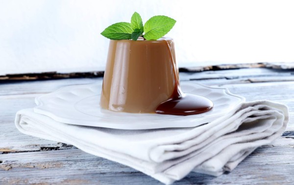 Cómo hacer gelatina de dulce de leche