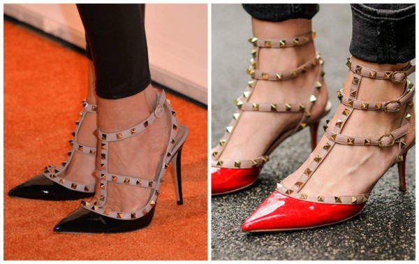 El secreto de los stilettos 'Rockstud' de Valentino