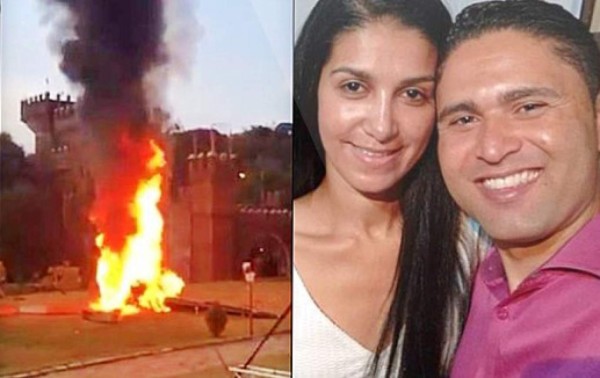 Una novia se casa horas después de sufrir accidente de helicóptero en Brasil