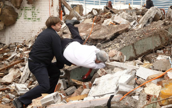 Piñera sufre aparatosa caída: 'por fin les di el gusto de verme caer'