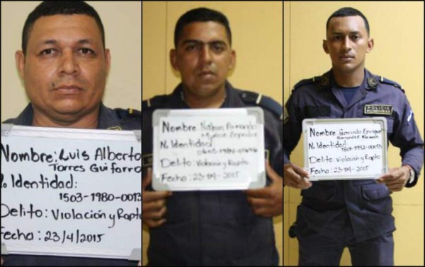 Fiscalía pide que policías acusados de violación sigan recluidos en el presidio