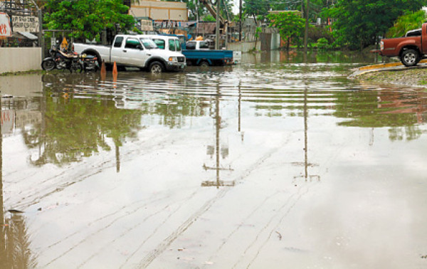 Chamelecón, la cloaca de San Pedro Sula en verano