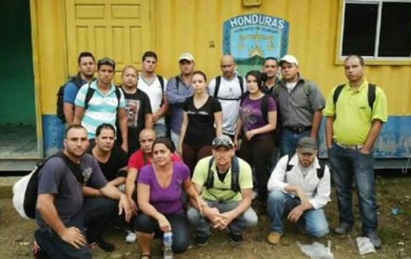 Honduras detiene a 17 cubanos indocumentados