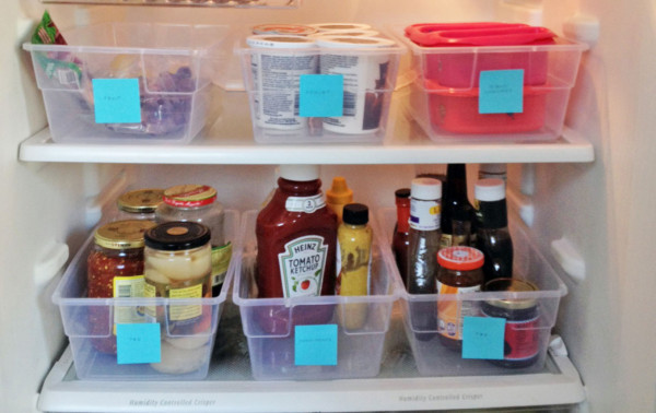 Cada alimento tiene su lugar en la refrigeradora