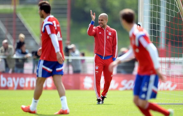 Pep Guardiola solo piensa en el Barcelona