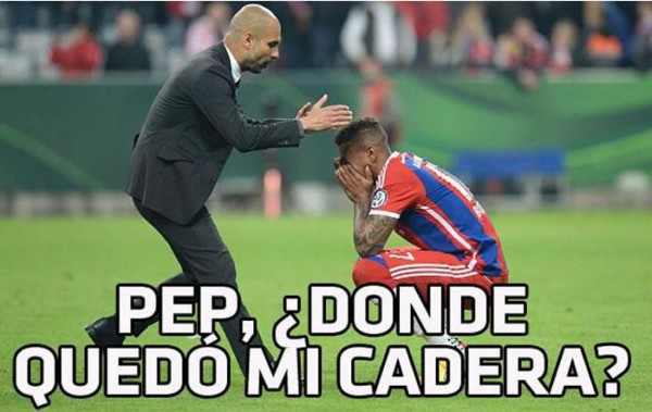 Boateng, el centro de las burlas del Barcelona-Bayern