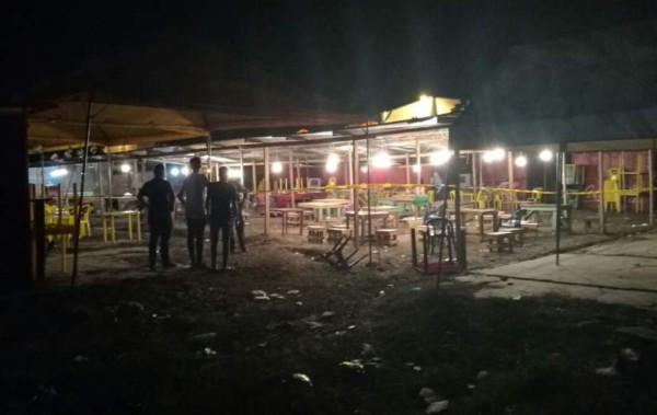 Acribillan a cuatro personas en un bar en Choloma, Cortés