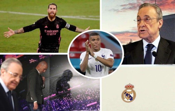 Florentino Pérez se confiesa: Fichaje de Mbappé, salidas de Sergio Ramos y Zidane, el nuevo Bernabéu y la UEFA