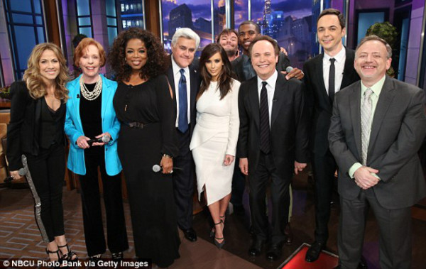 Entre celebridades, Jay Leno se despide de la pantalla