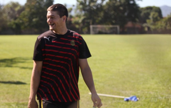 Uruguayo Gutiérrez del Real España ya entrena con el grupo