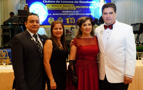 Primera sesión del Club de Leones de Honduras