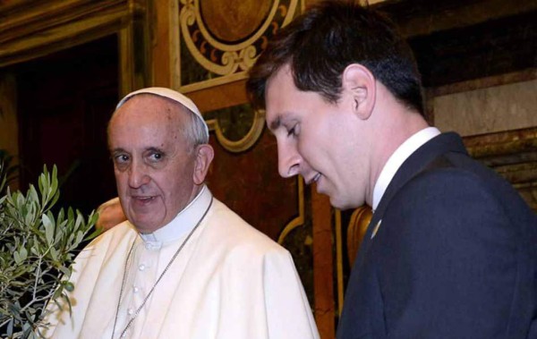 La respuesta del Papa Francisco cuando le preguntaron si Messi es Dios