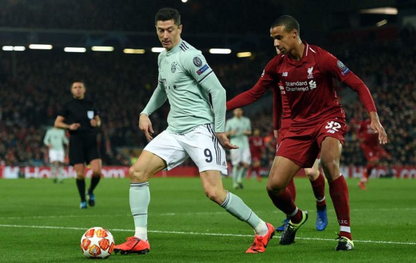 El Bayern sale con vida de Anfield frente al Liverpool en la Champions League