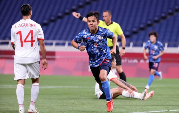 México cayó contra la Japón de Takefusa Kubo y se complicó la vida en Grupo A de los Juegos Olímpicos