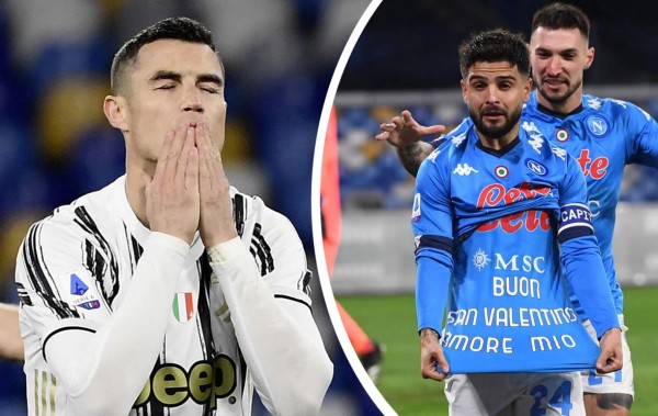 Napoli se venga y amarga a la Juventus y a Cristiano Ronaldo