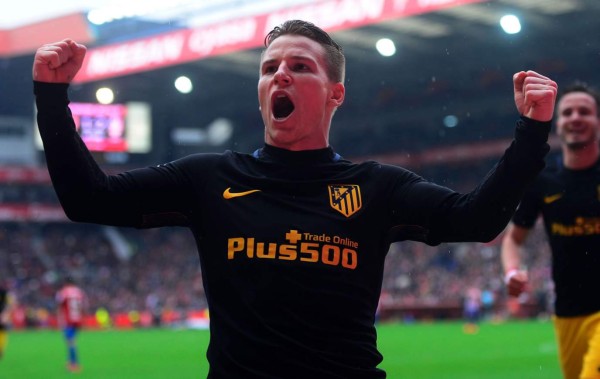 Gameiro rescata al Atlético ante el Sporting con un 'hat-trick' en cinco minutos