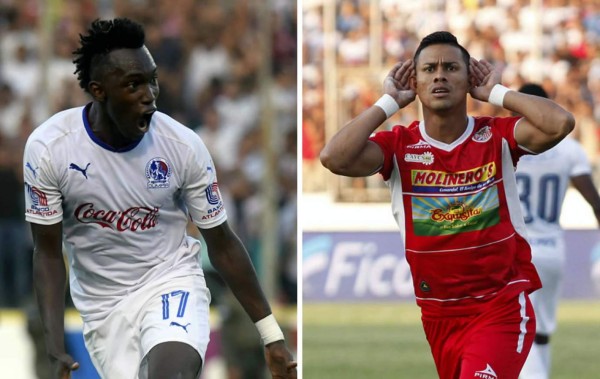 Alberth Elis y Marco Vega termina empatados en la cima de la tabla de goleadores