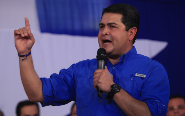 Presidente de Honduras solicita más ayuda contra el narcotráfico a Norteamérica
