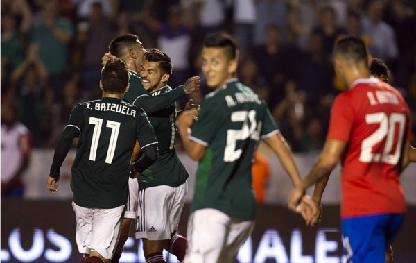 ¡Remontada azteca! México viene de atrás dos veces y vence a Costa Rica en amistoso
