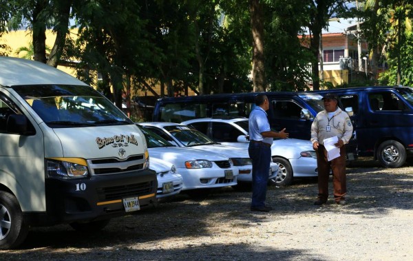 Más de 1,100 unidades de transporte no fueron censadas en San Pedro Sula