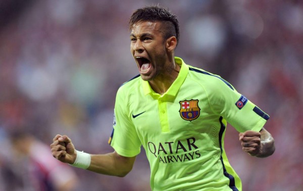 Neymar alcanza a Cristiano en el Pichichi de Champions