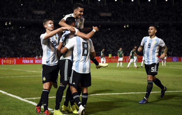 México pierde en partido amistoso contra Argentina sin Messi