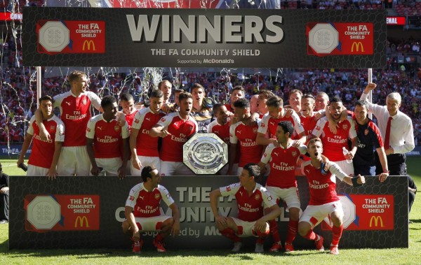 Arsenal derrota al Chelsea y revalida su título de la Community Shield