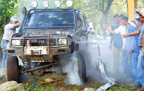 Todo un espectáculo el 4x4 extremo