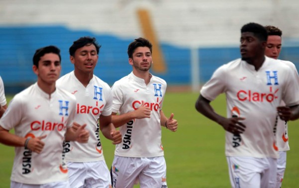 Paolo Belloni, Alexander Bahr y Josept Rosales, los legionarios en la Sub-20 de Honduras