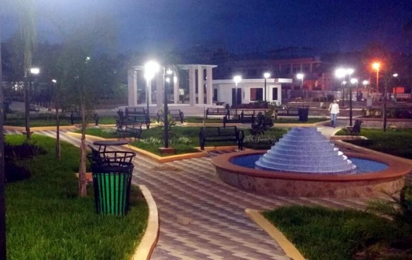 Pobladores de El Negrito, Yoro, estrenan moderno parque