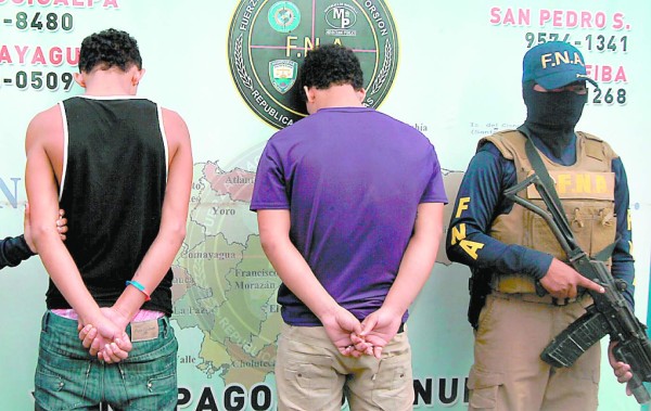 Operativos golpean a bandas dedicadas a la extorsión