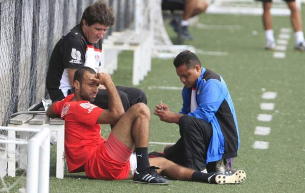 Fabio de Souza vuelve a los entrenos del Olimpia