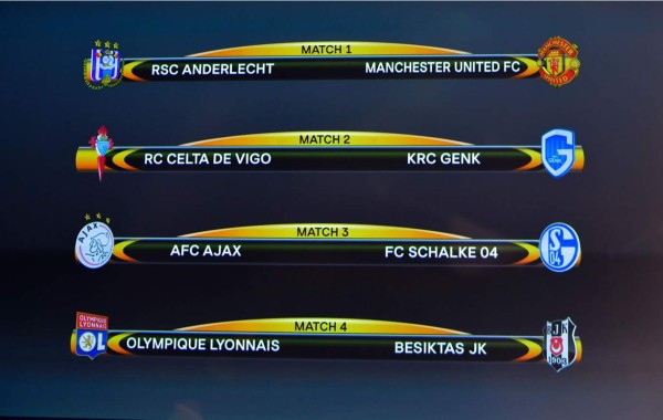 Andy Nájar y Anderlecht contra Mourinho, Ibrahimovic y Pogba en cuartos de la Europa League