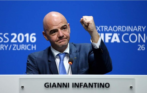 Infantino quiere un Mundial con 40 selecciones