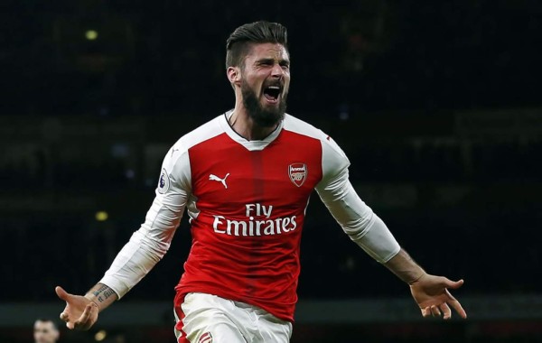 Un gol agónico de Giroud dio el triunfo al Arsenal ante West Bromwich