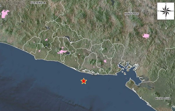 Un terremoto de magnitud 5,7 sacude a El Salvador