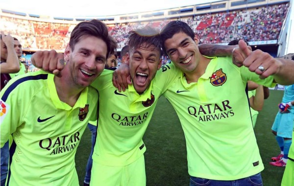 Messi: 'Hay una química especial con Neymar y Suárez”