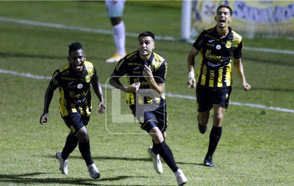 Real España se da un festín ante Platense y se apodera del liderato del Grupo A del Torneo Clausura 2021