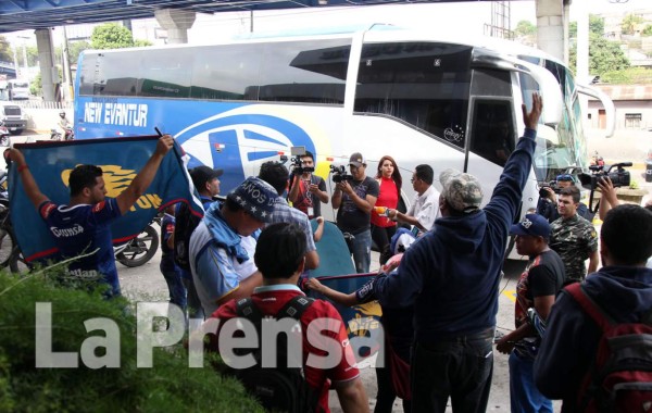 Motagua salió a San Pedro Sula con mucho hermetismo y evadiendo prensa