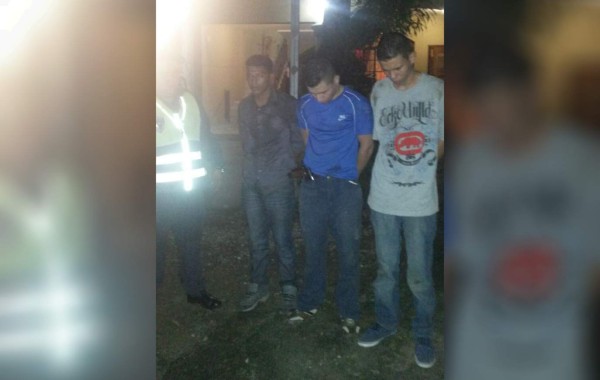 Capturan a roba viviendas en San Pedro Sula