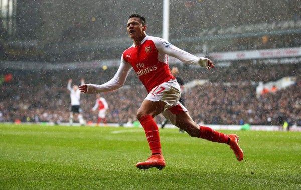 Alexis Sánchez salva un empate para Arsenal ante Tottenham