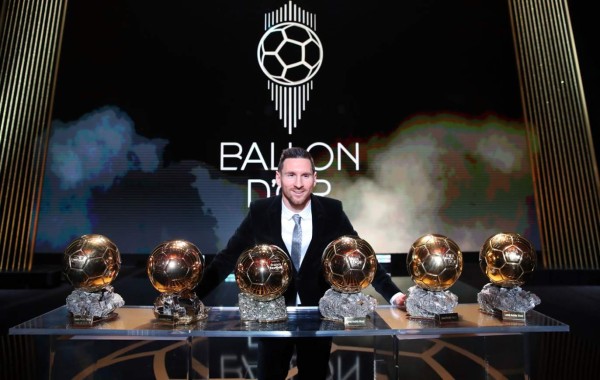 Lionel Messi ganó su sexto Balón de Oro.