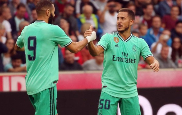 Video: Real Madrid venció al Salzburgo con golazo de Eden Hazard