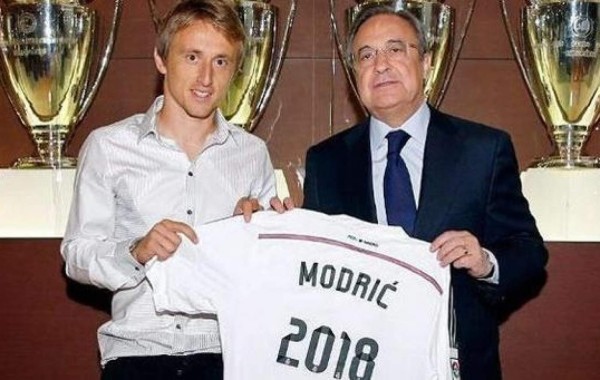 El Real Madrid amplía el contrato de Luka Modric